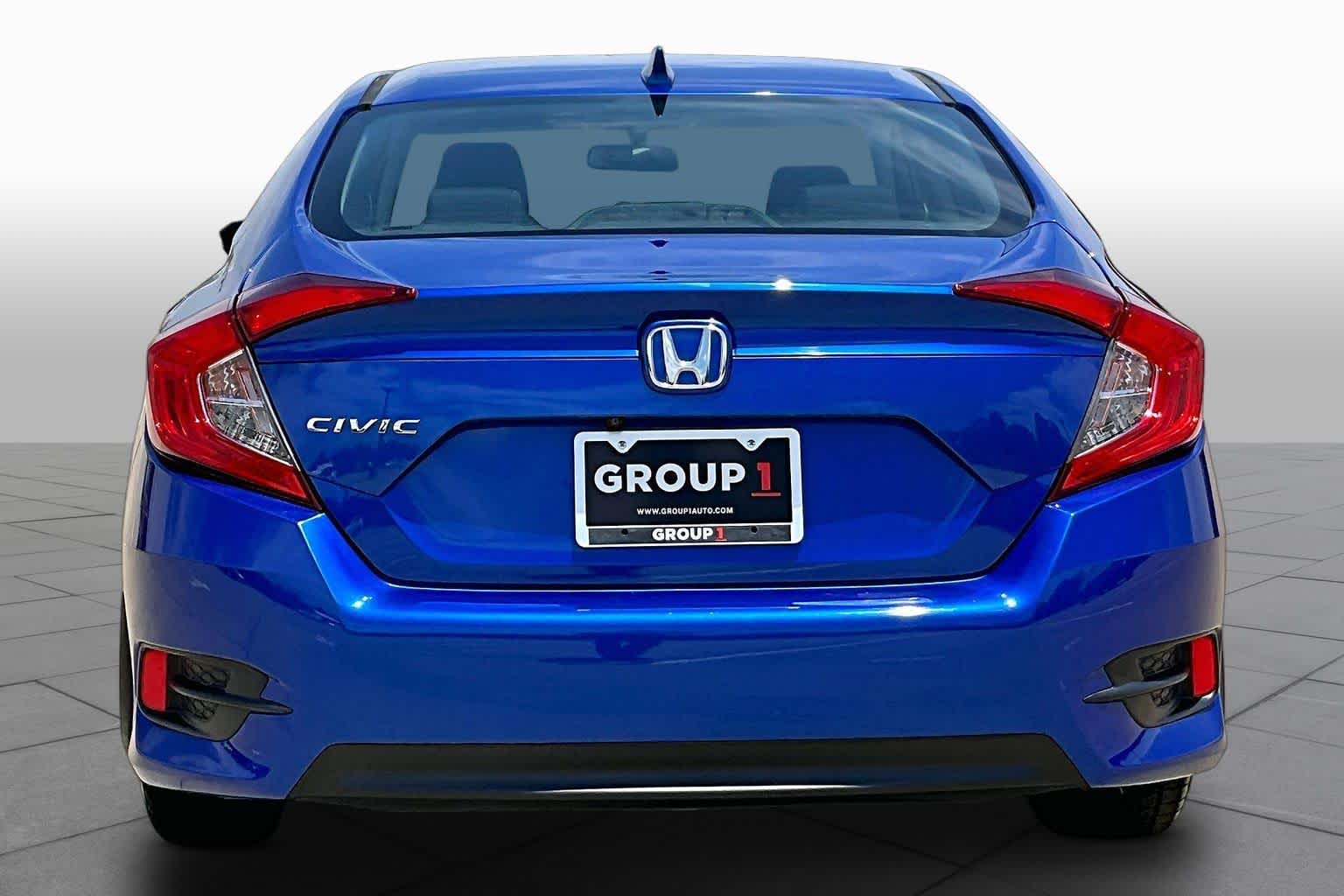 2018 Honda Civic Sedan EX Lunar Silver Metallic at AutoNation USA Houston