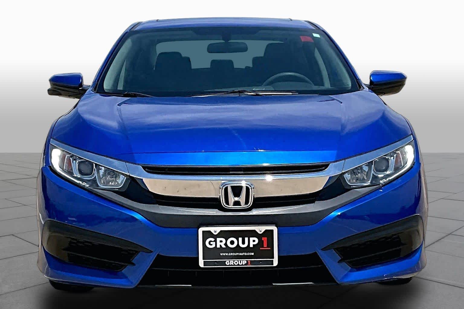 2018 Honda Civic Sedan EX Lunar Silver Metallic at AutoNation USA Houston
