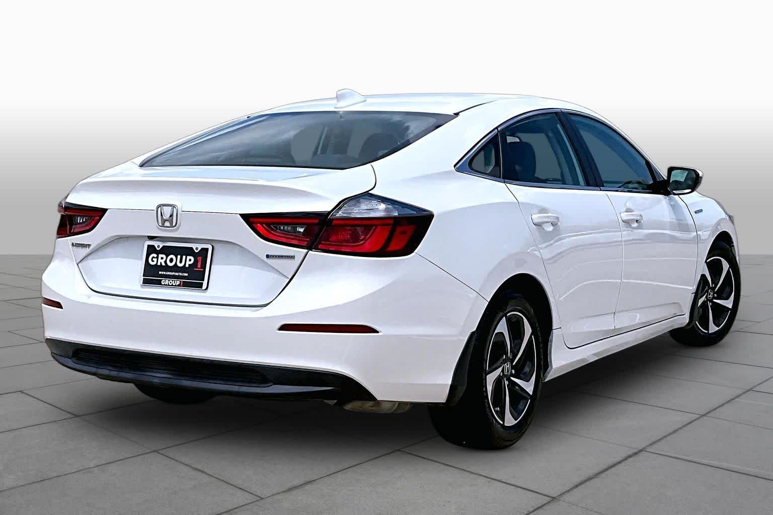 2022 Honda Insight EX Platinum White Pearl at AutoNation Ford Gulf Fwy