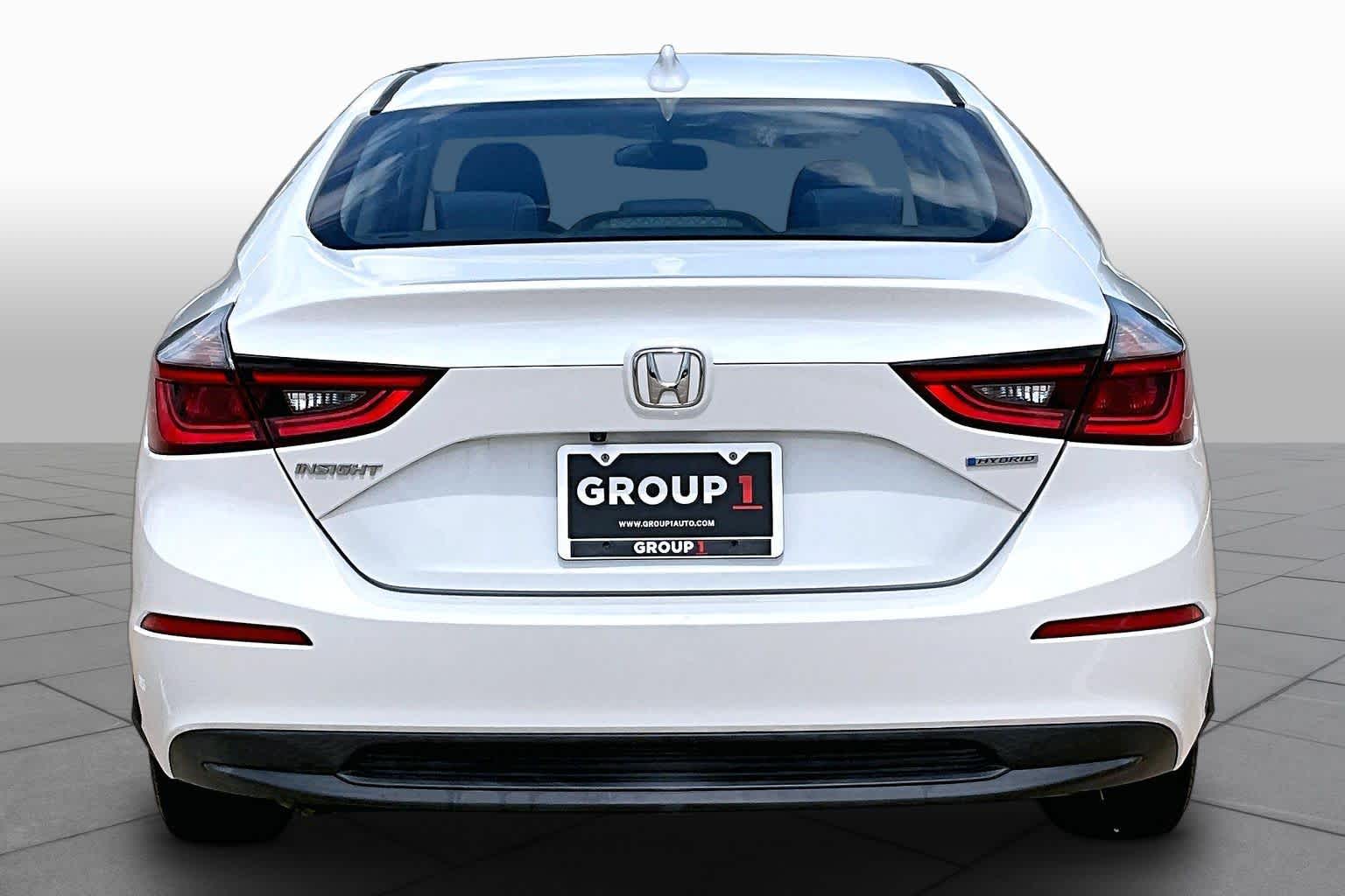 2022 Honda Insight EX Platinum White Pearl at AutoNation Ford Gulf Fwy