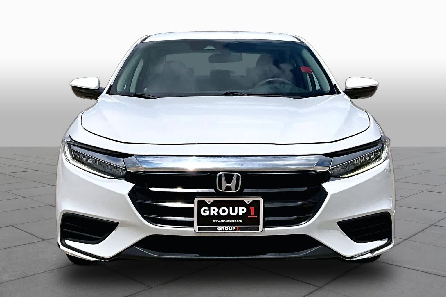 2022 Honda Insight EX Platinum White Pearl at AutoNation Ford Gulf Fwy