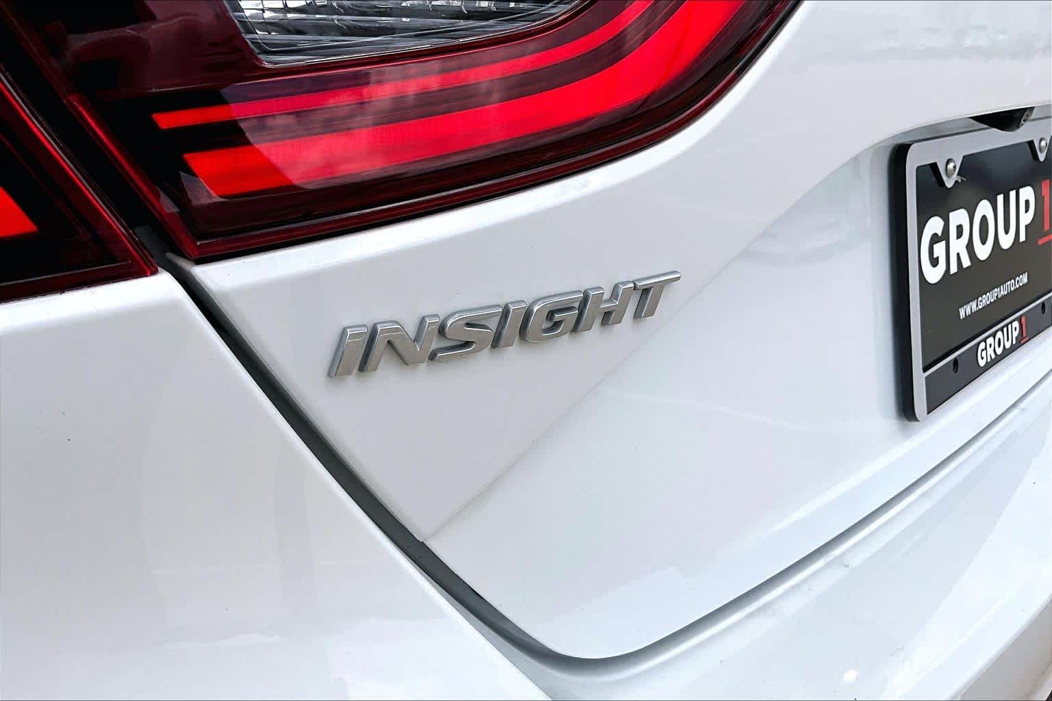 2022 Honda Insight EX Platinum White Pearl at AutoNation Ford Gulf Fwy