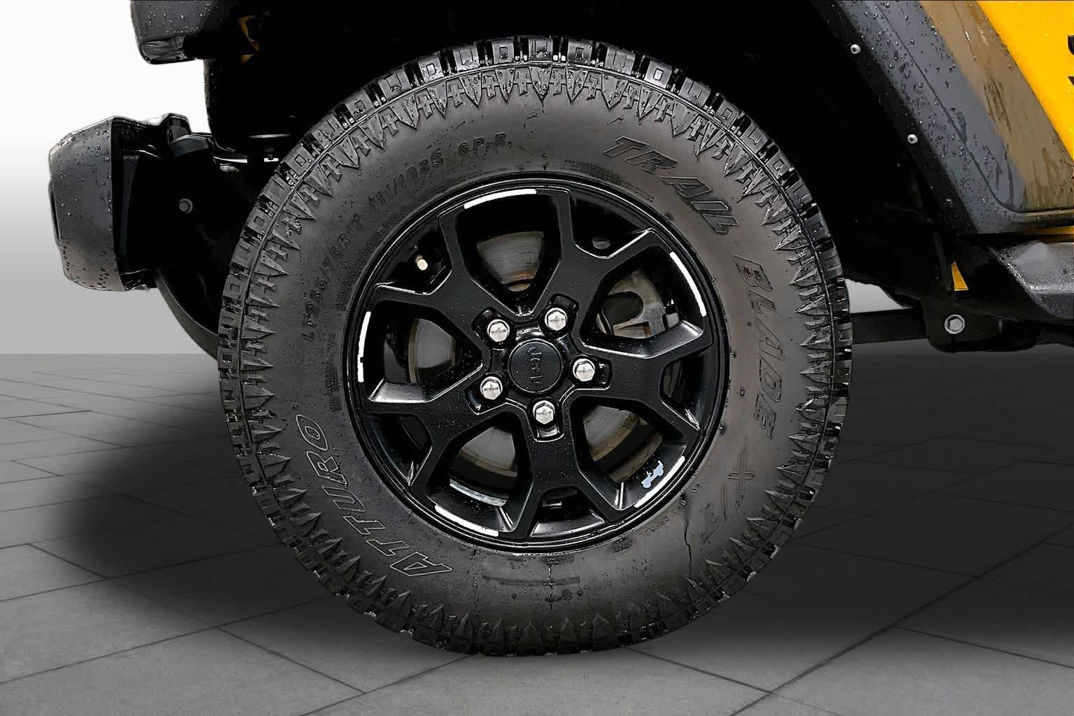 2021 Jeep Wrangler Unlimited Willys Sport Hellayella Clearcoat at Turner Chevrolet