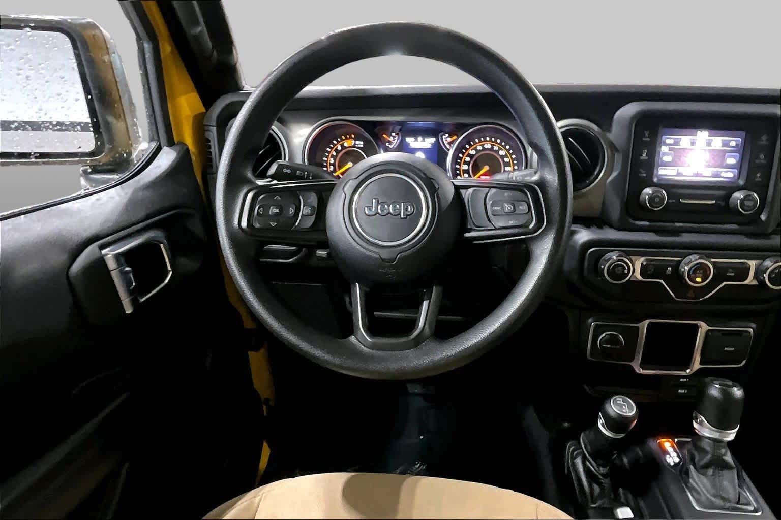 2021 Jeep Wrangler Unlimited Willys Sport Hellayella Clearcoat at Turner Chevrolet