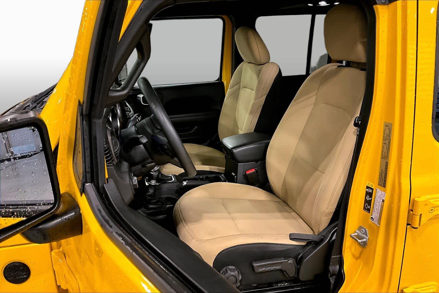2021 Jeep Wrangler Unlimited Willys Sport Hellayella Clearcoat at Turner Chevrolet