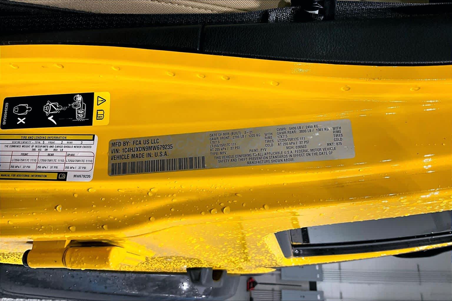 2021 Jeep Wrangler Unlimited Willys Sport Hellayella Clearcoat at Turner Chevrolet