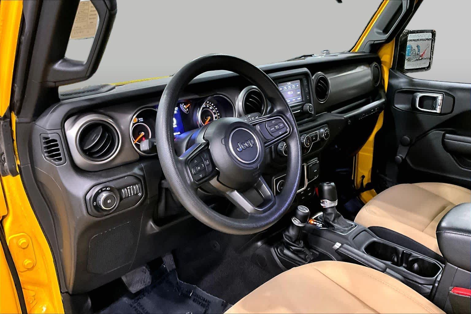 2021 Jeep Wrangler Unlimited Willys Sport Hellayella Clearcoat at Turner Chevrolet