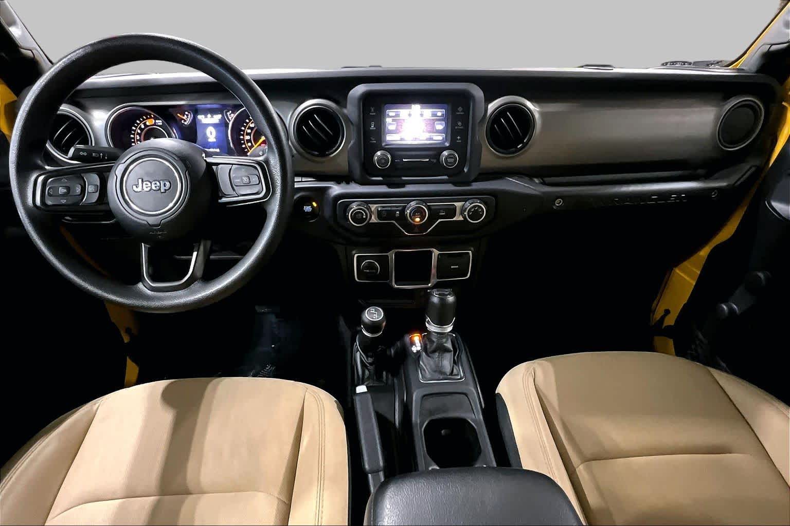 2021 Jeep Wrangler Unlimited Willys Sport Hellayella Clearcoat at Turner Chevrolet