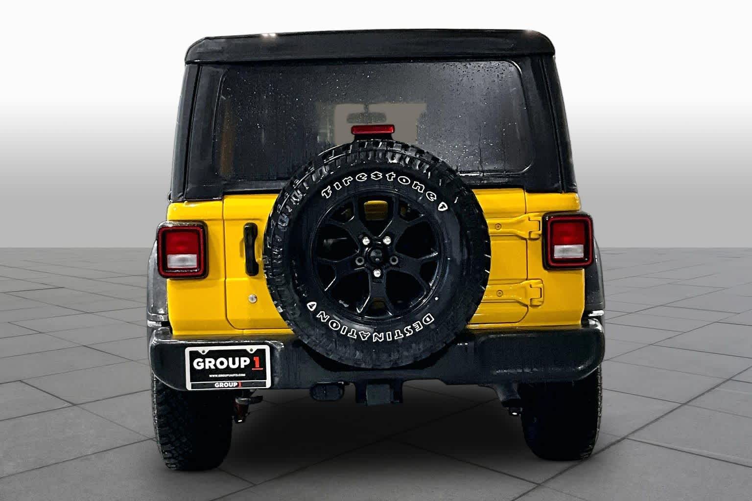 2021 Jeep Wrangler Unlimited Willys Sport Hellayella Clearcoat at Turner Chevrolet