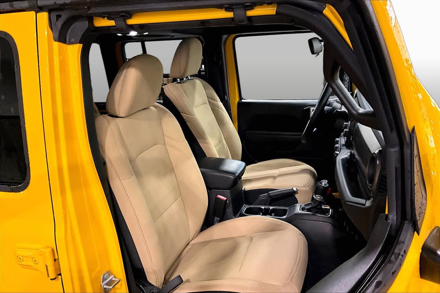 2021 Jeep Wrangler Unlimited Willys Sport Hellayella Clearcoat at Turner Chevrolet
