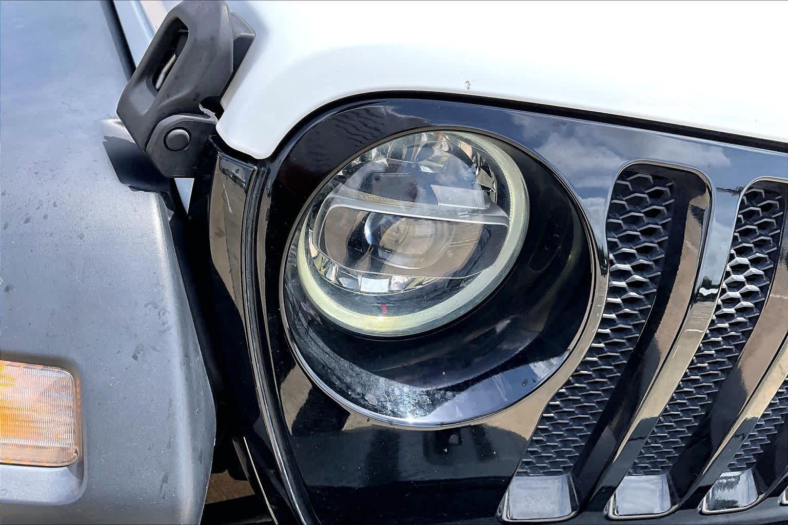 2021 Jeep Wrangler Unlimited Willys Bright White Clearcoat at Lexus Southwest Houston