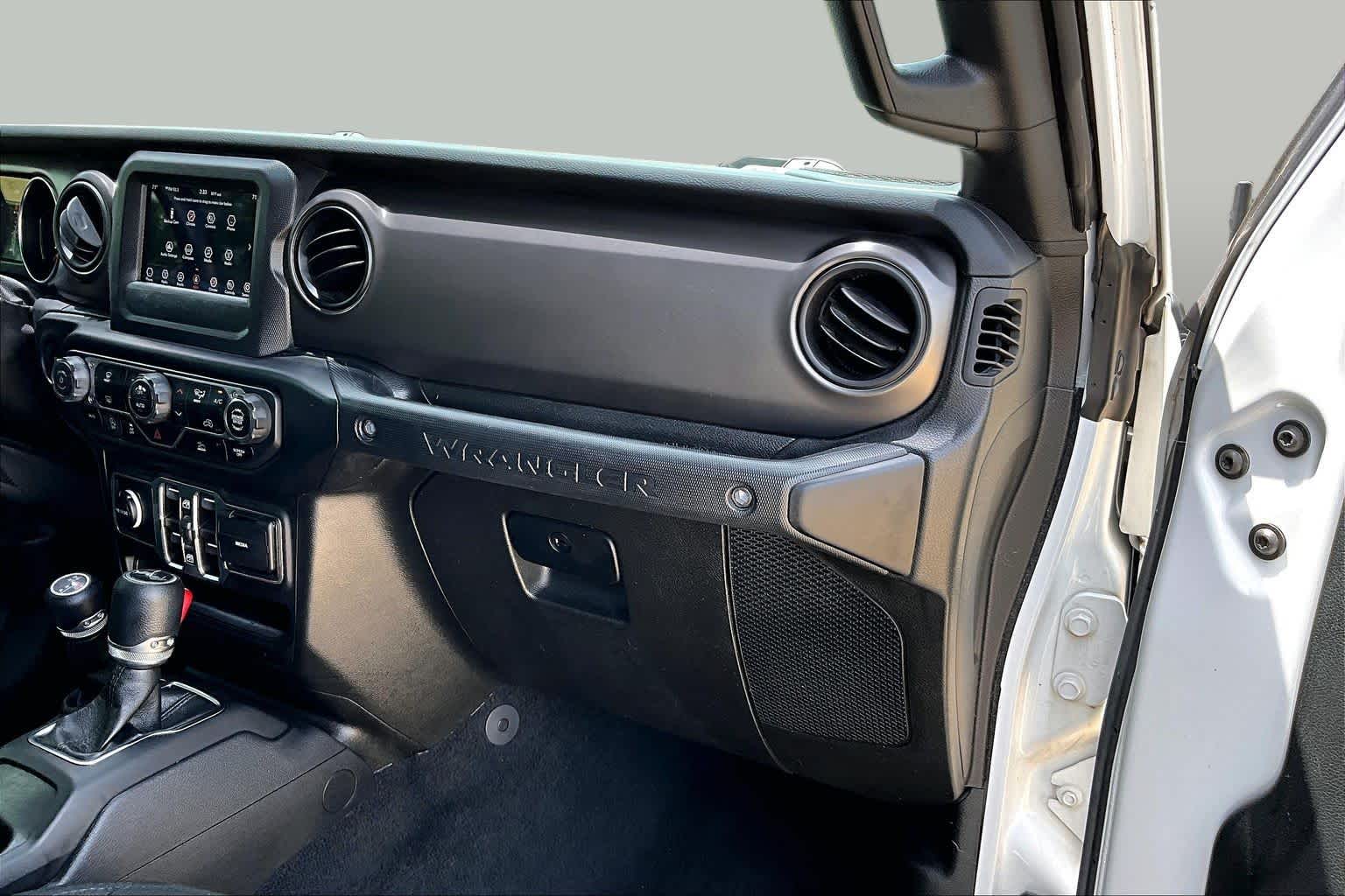 2021 Jeep Wrangler Unlimited Willys Bright White Clearcoat at Lexus Southwest Houston
