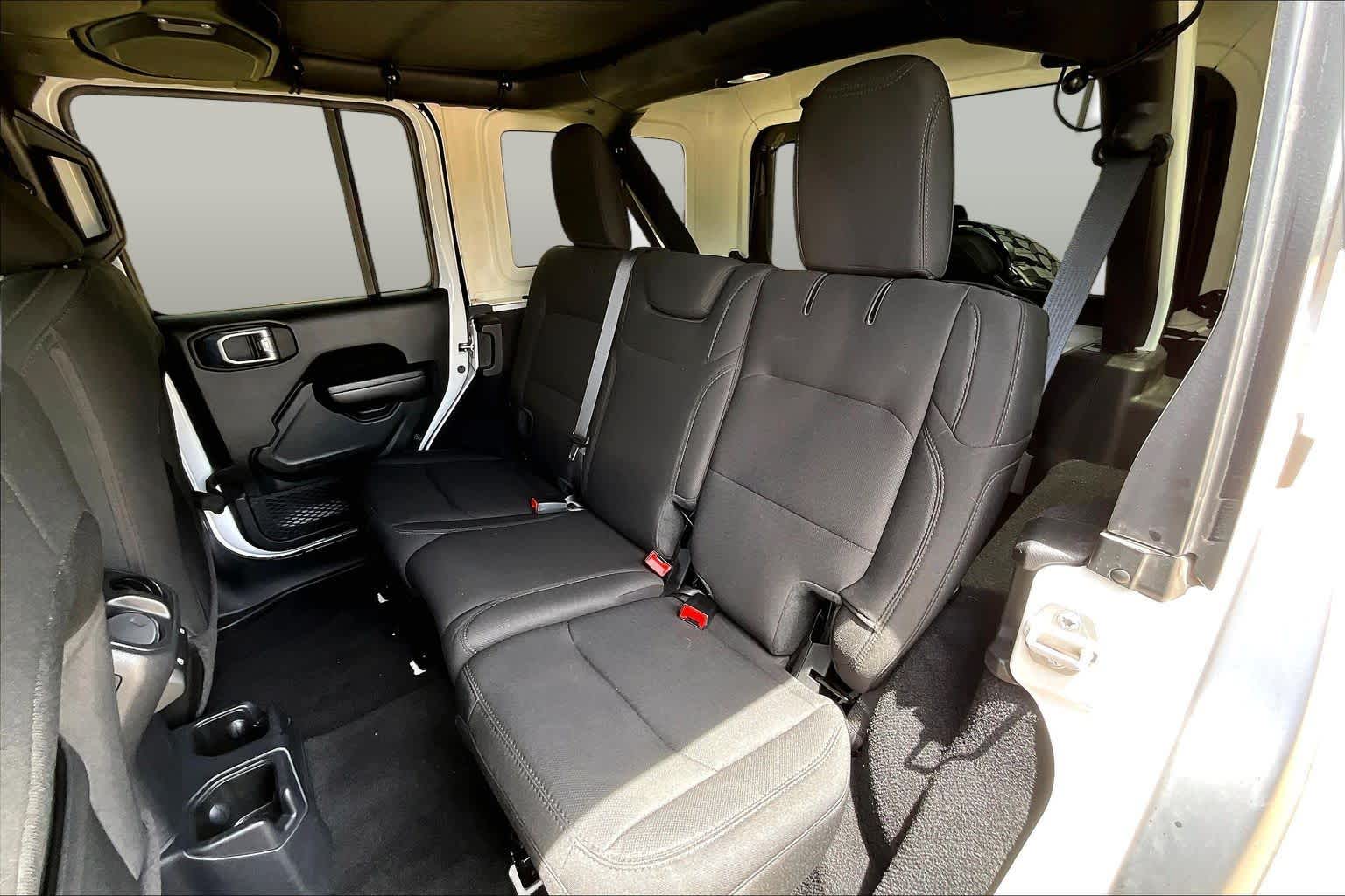 2021 Jeep Wrangler Unlimited Willys Bright White Clearcoat at Lexus Southwest Houston