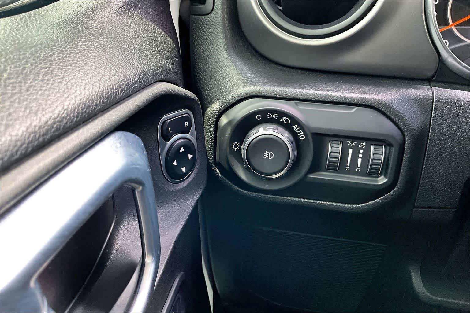 2021 Jeep Wrangler Unlimited Willys Bright White Clearcoat at Lexus Southwest Houston