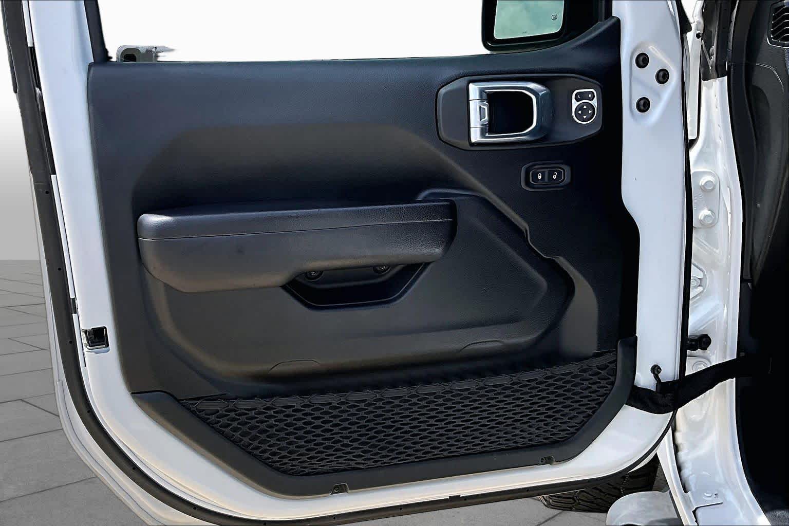 2021 Jeep Wrangler Unlimited Willys Bright White Clearcoat at Lexus Southwest Houston