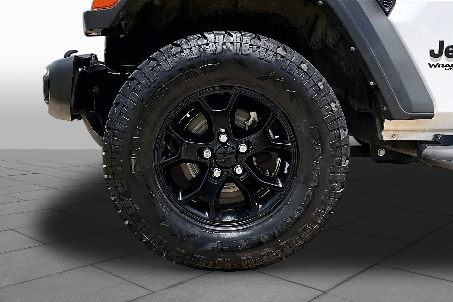 2021 Jeep Wrangler Unlimited Willys Bright White Clearcoat at Lexus Southwest Houston