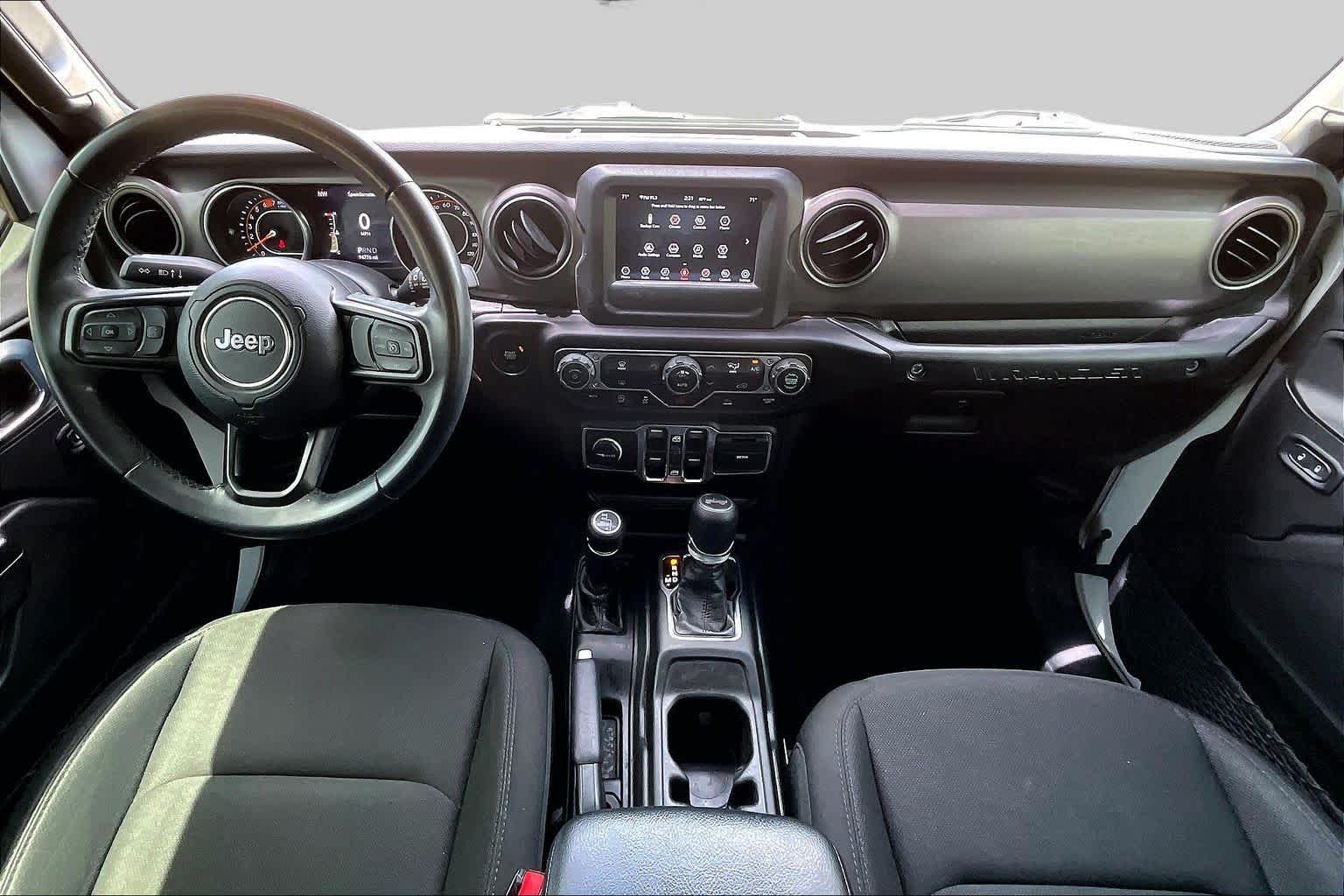 2021 Jeep Wrangler Unlimited Willys Bright White Clearcoat at Lexus Southwest Houston