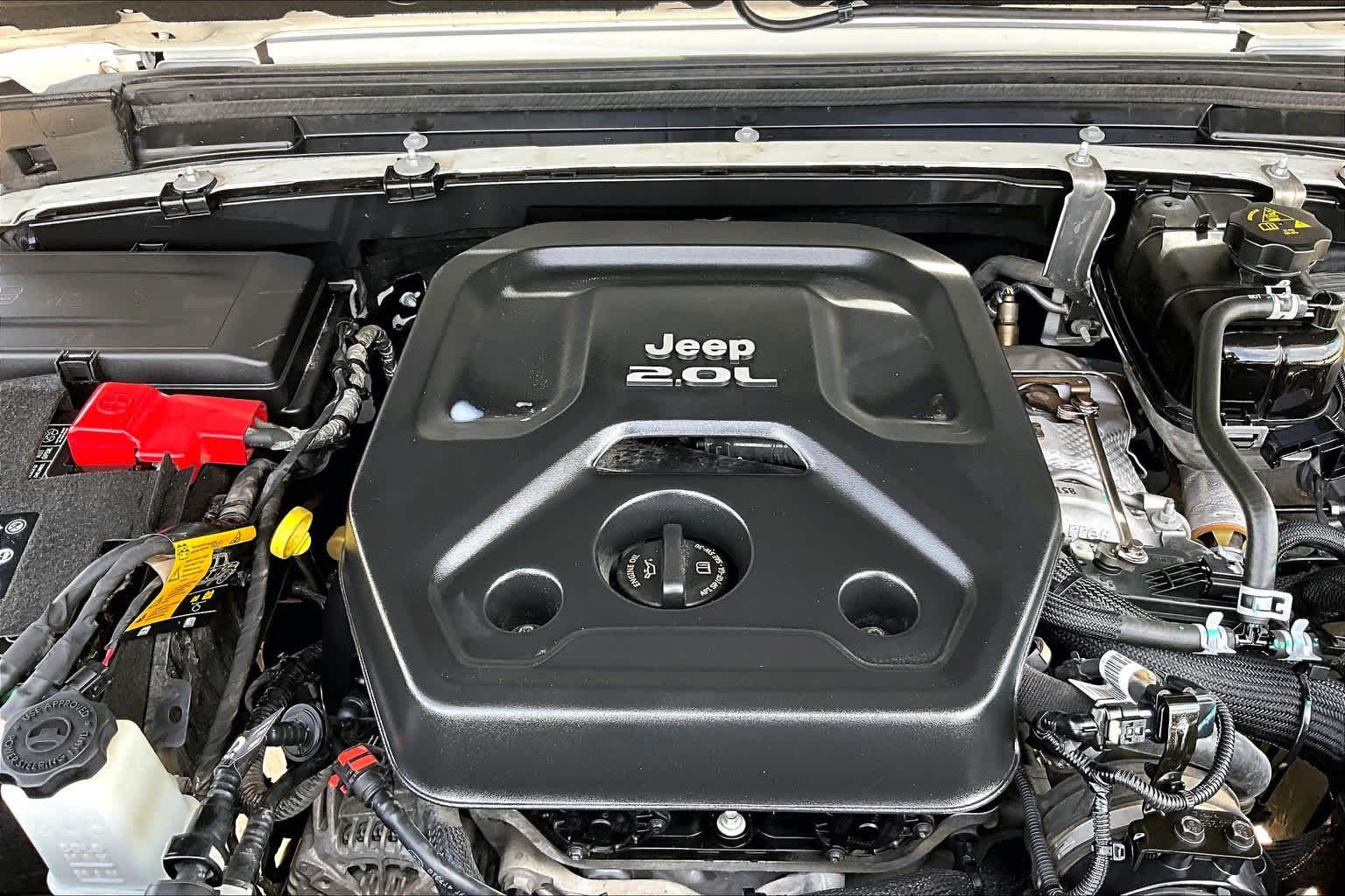 2021 Jeep Wrangler Unlimited Willys Bright White Clearcoat at Lexus Southwest Houston
