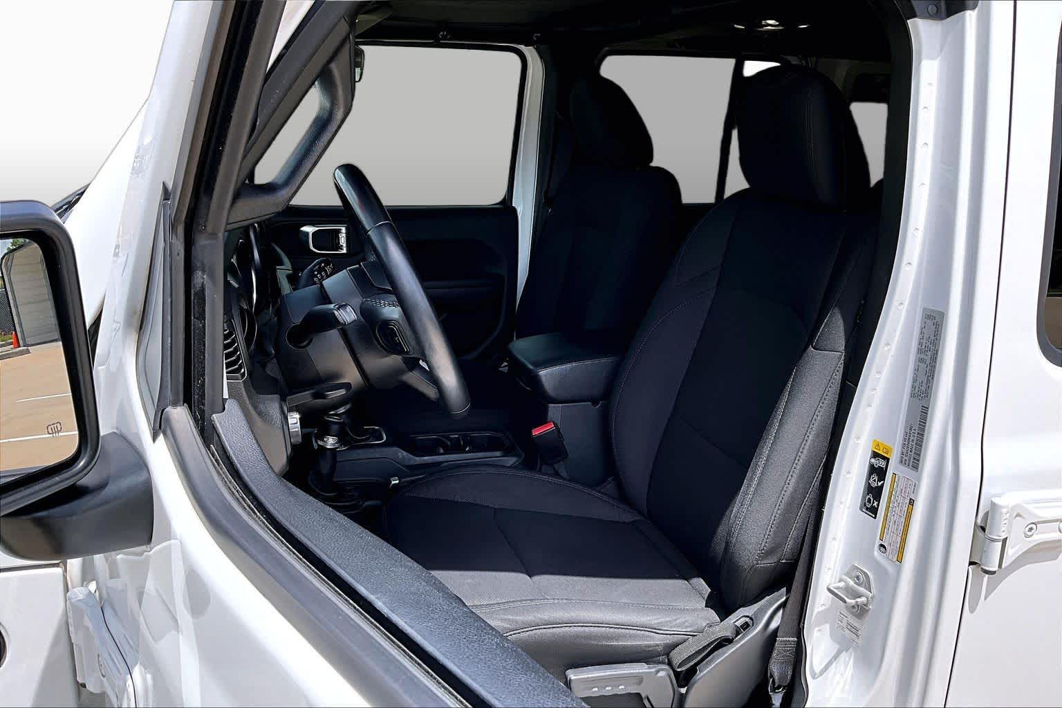 2021 Jeep Wrangler Unlimited Willys Bright White Clearcoat at Lexus Southwest Houston