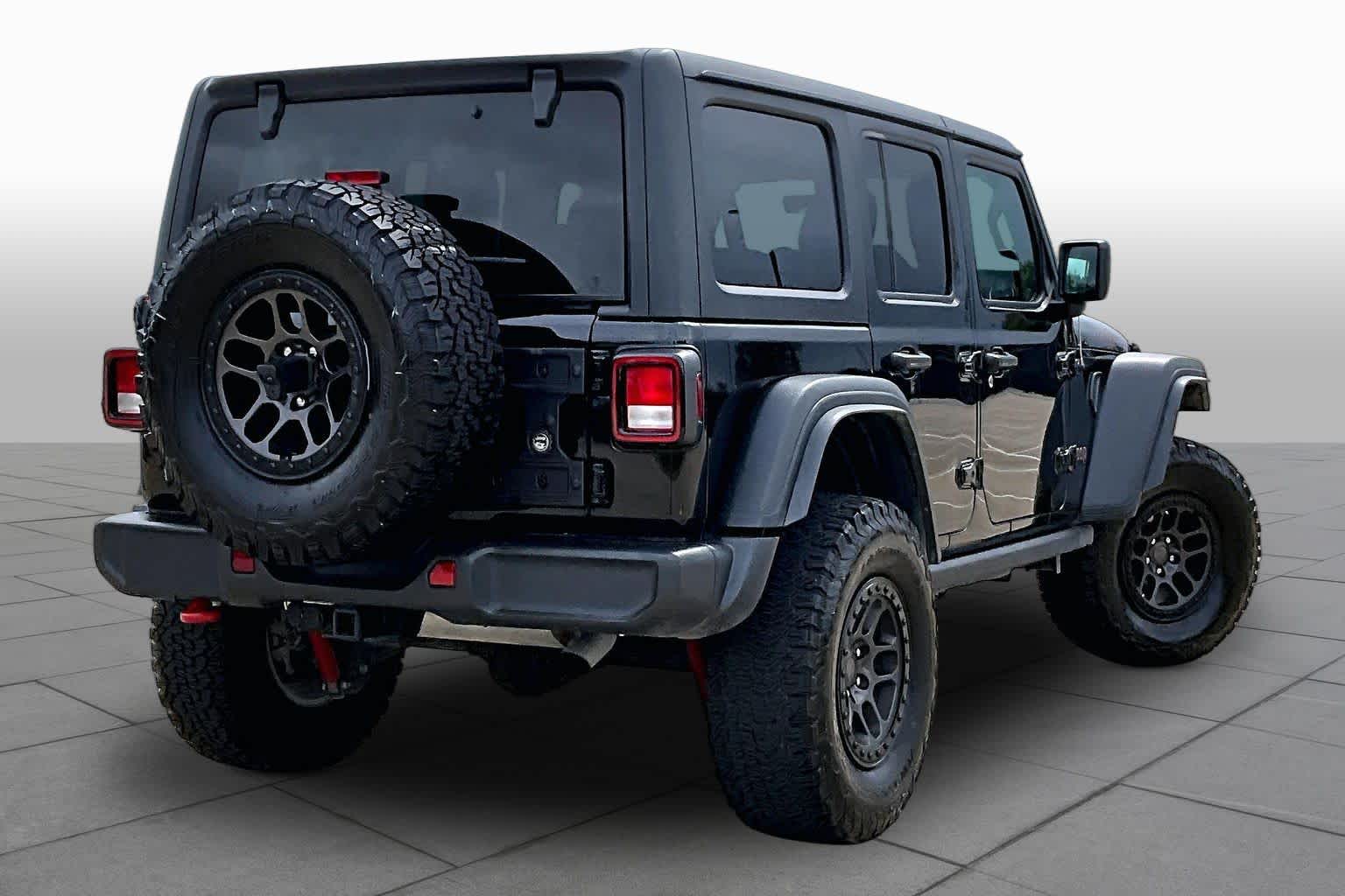 2022 Jeep Wrangler Unlimited Rubicon Black Clearcoat at Group 1 Toyota Southwest