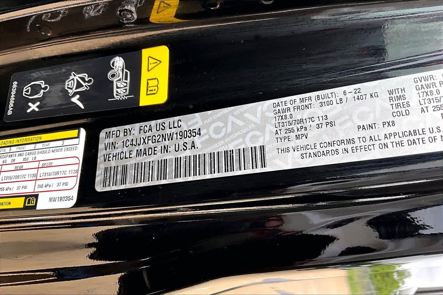 2022 Jeep Wrangler Unlimited Rubicon Black Clearcoat at Group 1 Toyota Southwest
