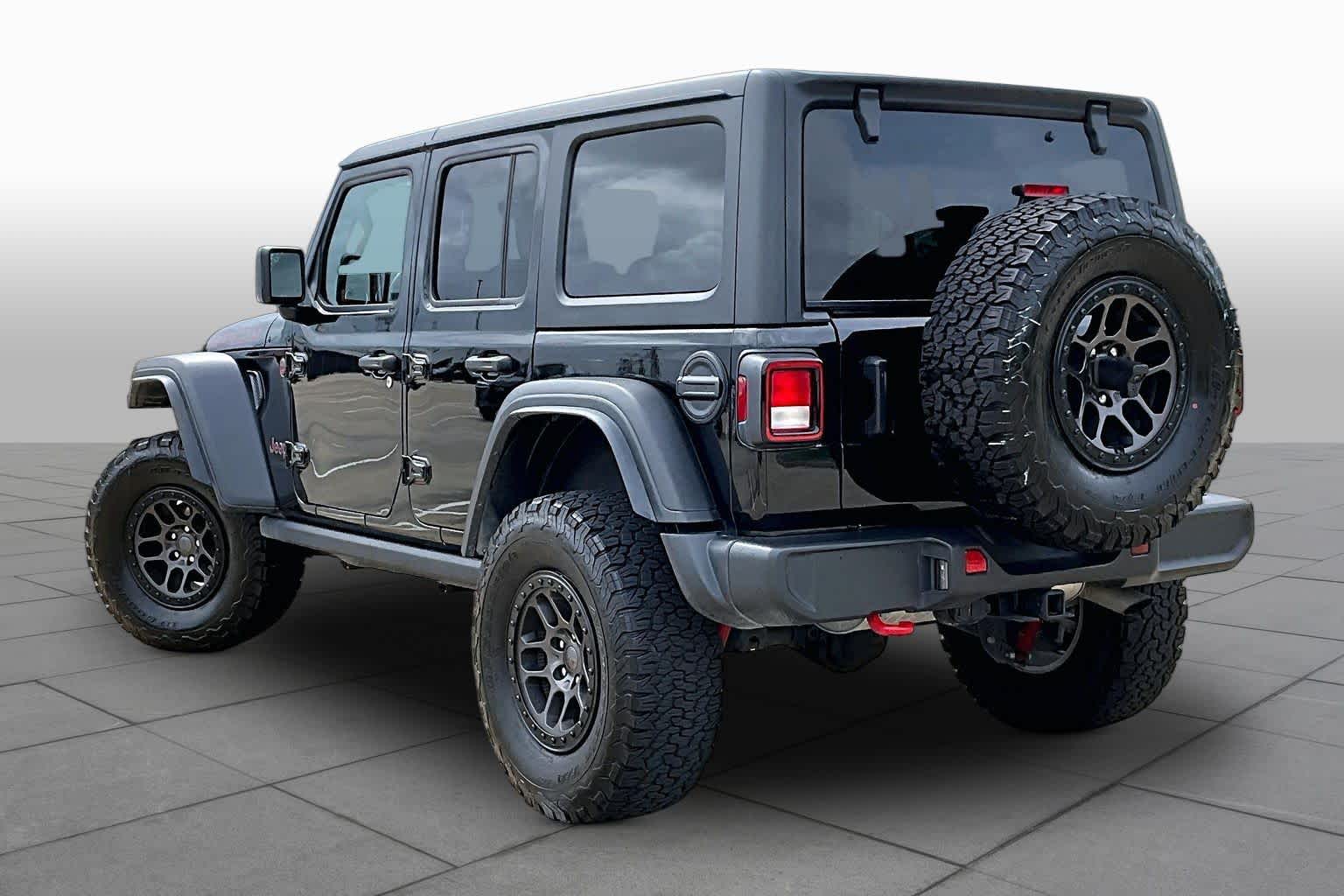 2022 Jeep Wrangler Unlimited Rubicon Black Clearcoat at Group 1 Toyota Southwest