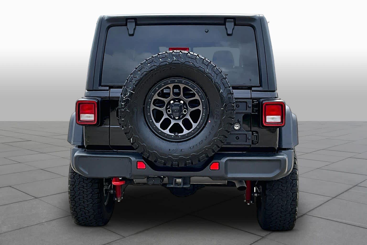 2022 Jeep Wrangler Unlimited Rubicon Black Clearcoat at Group 1 Toyota Southwest