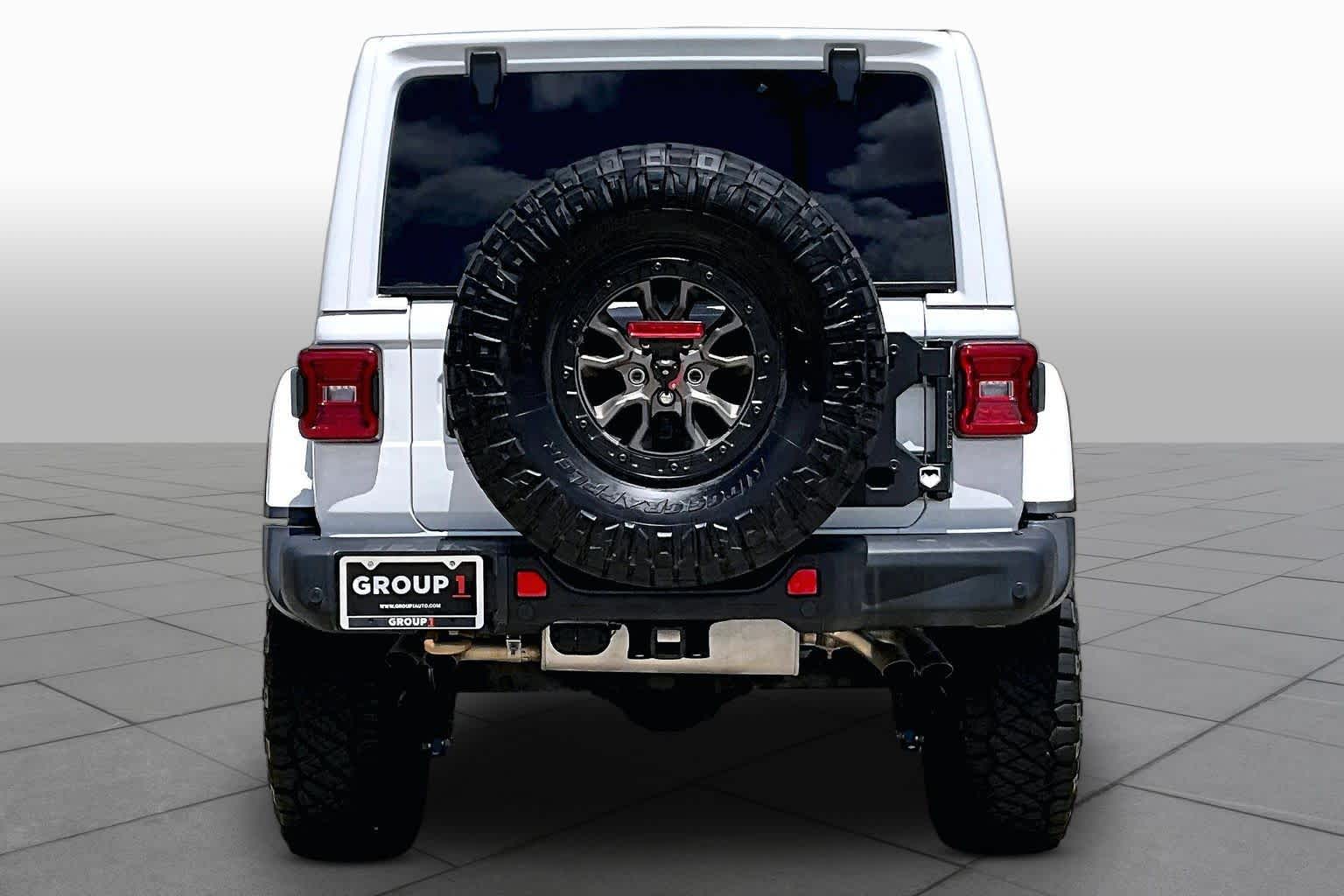 2022 Jeep Wrangler Unlimited Rubicon 392 Bright White Clearcoat at Lexus Southwest Houston