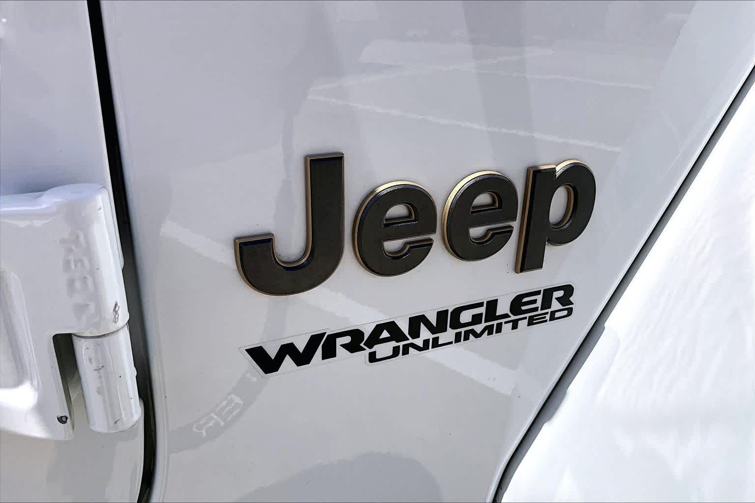 2022 Jeep Wrangler Unlimited Rubicon 392 Bright White Clearcoat at Lexus Southwest Houston
