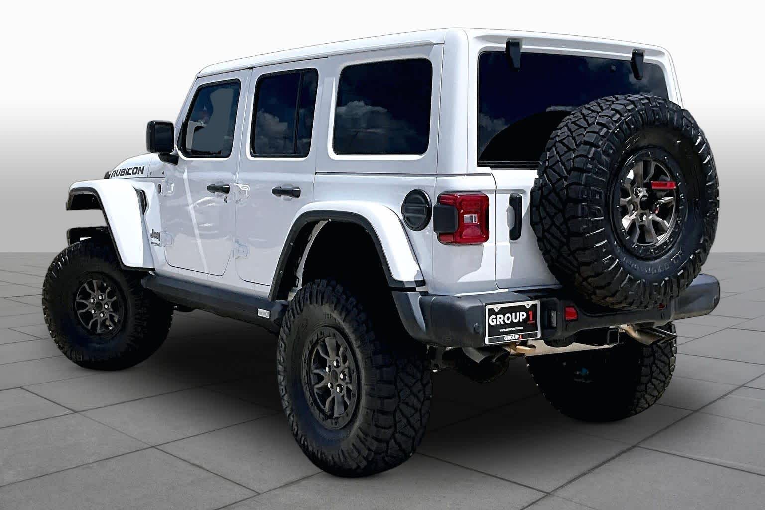 2022 Jeep Wrangler Unlimited Rubicon 392 Bright White Clearcoat at Lexus Southwest Houston