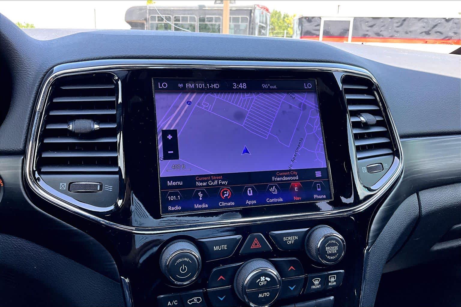2019 Jeep Grand Cherokee Altitude Bright White Clearcoat at Friendly Ford Crosby