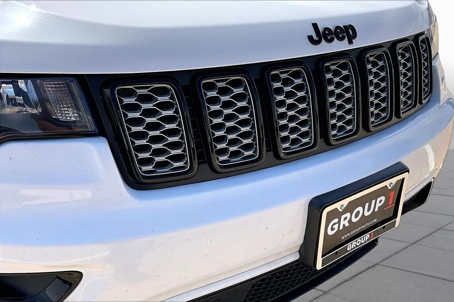 2019 Jeep Grand Cherokee Altitude Bright White Clearcoat at Friendly Ford Crosby