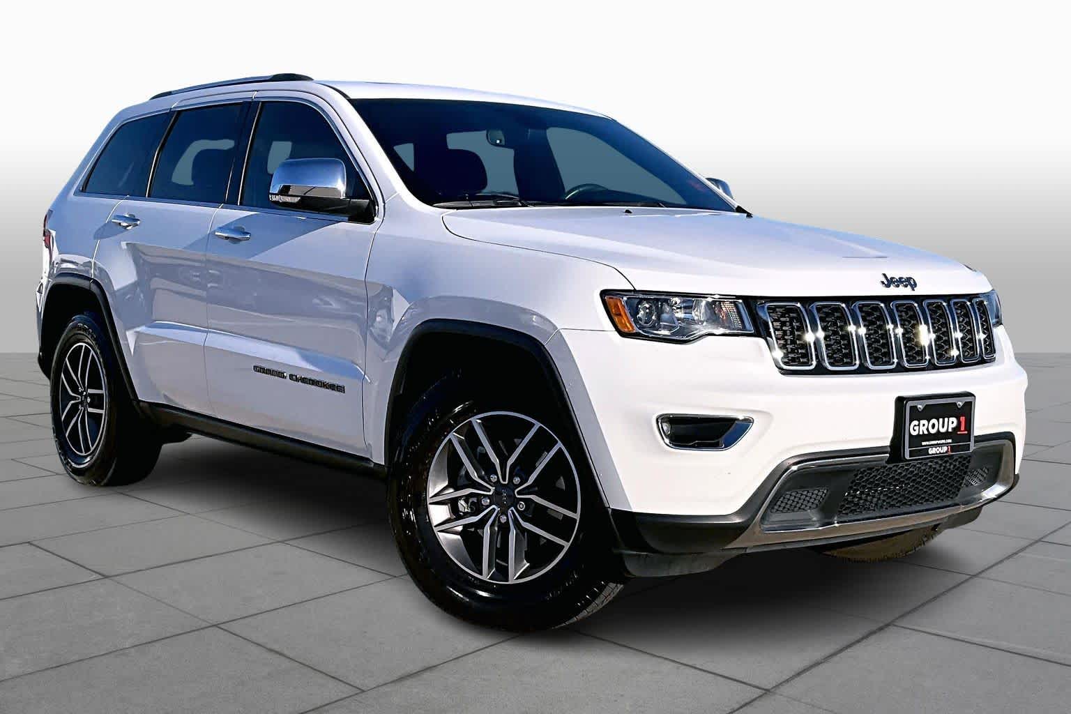 2020 Jeep Grand Cherokee Limited Bright White Clearcoat at Lone Star Chevrolet