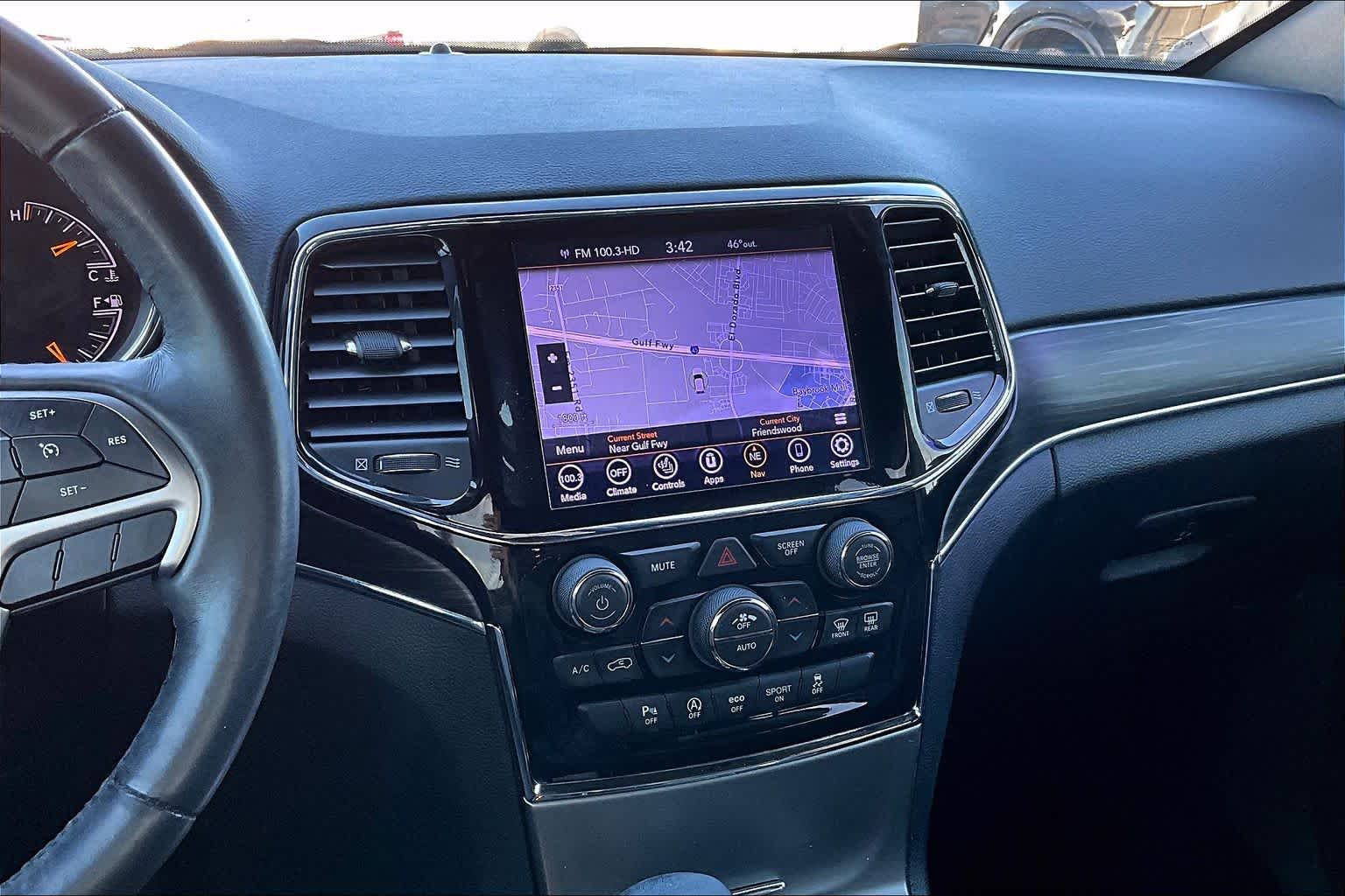 2020 Jeep Grand Cherokee Limited Bright White Clearcoat at Lone Star Chevrolet
