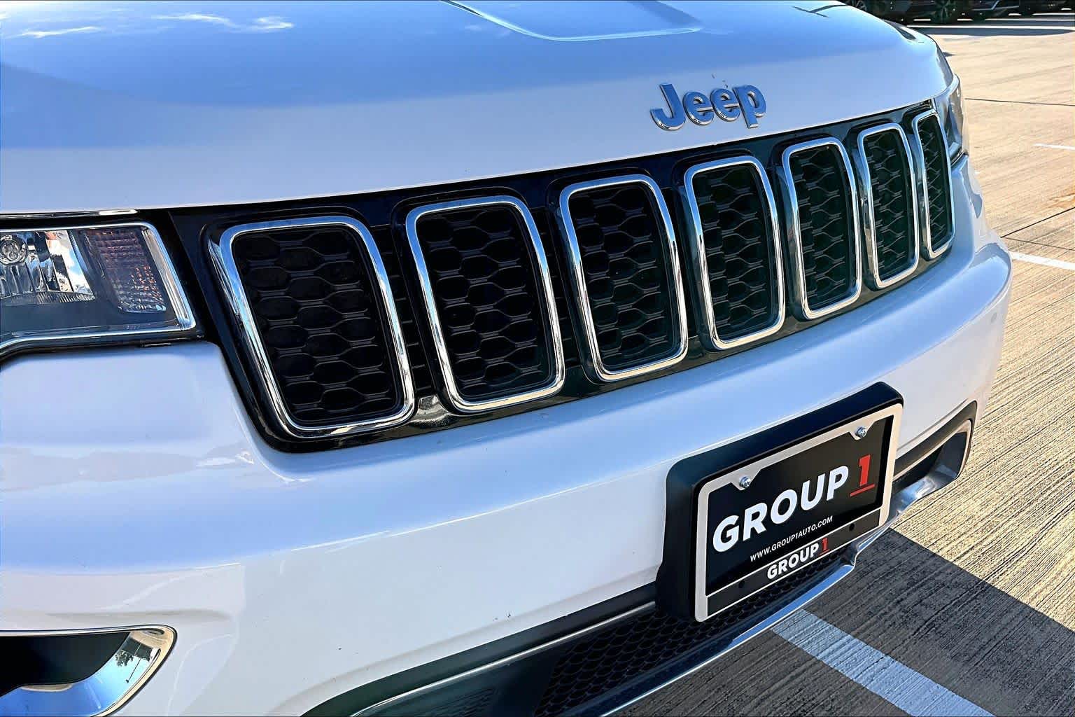 2020 Jeep Grand Cherokee Limited Bright White Clearcoat at Lone Star Chevrolet