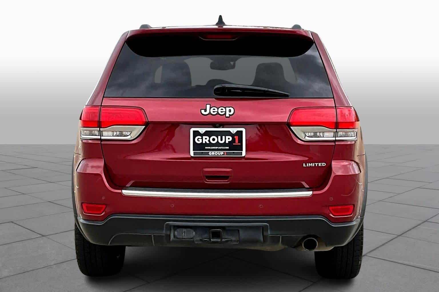 2015 Jeep Grand Cherokee Limited Deep Cherry Red Crystal Pearlcoat at Beck & Masten Kia