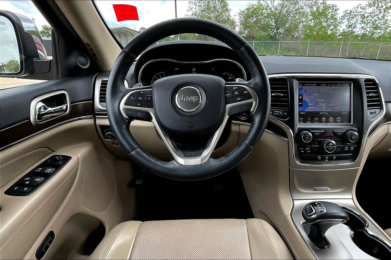 2015 Jeep Grand Cherokee Limited Deep Cherry Red Crystal Pearlcoat at Beck & Masten Kia