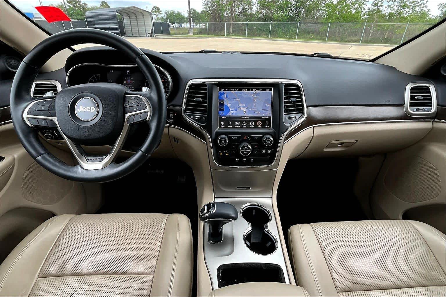 2015 Jeep Grand Cherokee Limited Deep Cherry Red Crystal Pearlcoat at Beck & Masten Kia