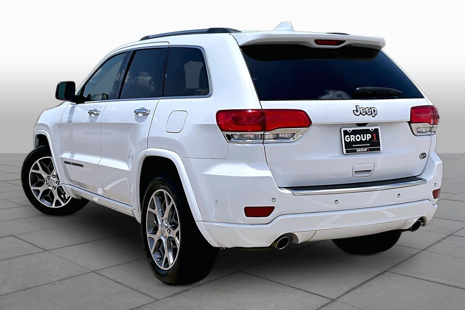 2020 Jeep Grand Cherokee Overland Bright White Clearcoat at AutoNation USA Houston
