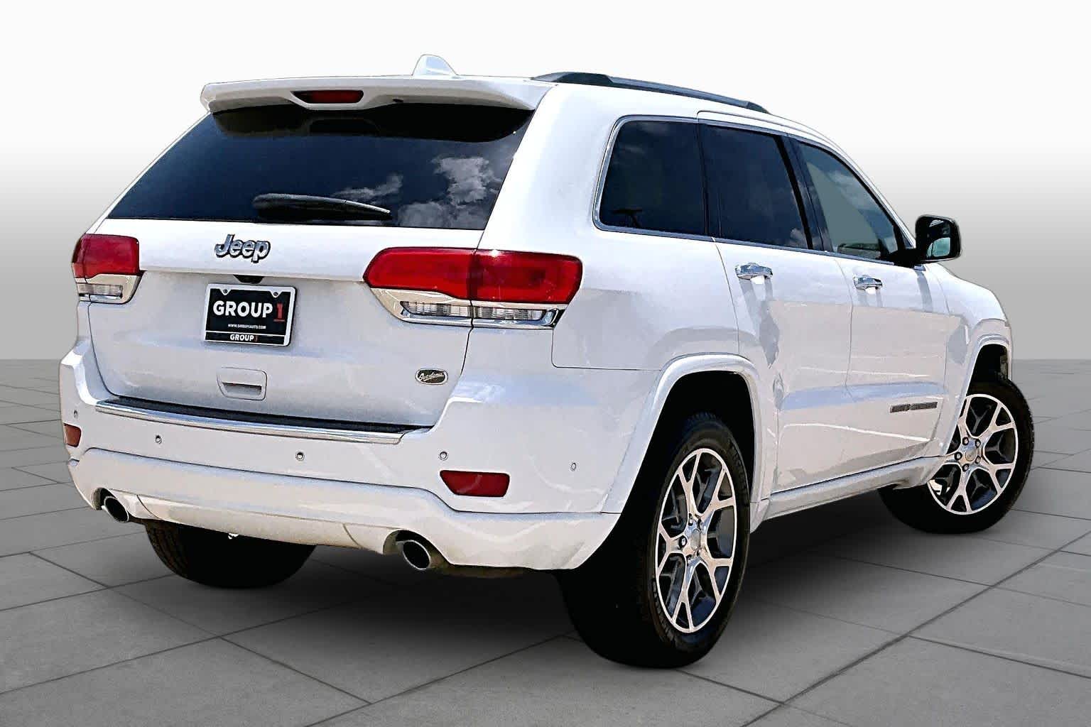 2020 Jeep Grand Cherokee Overland Bright White Clearcoat at AutoNation USA Houston