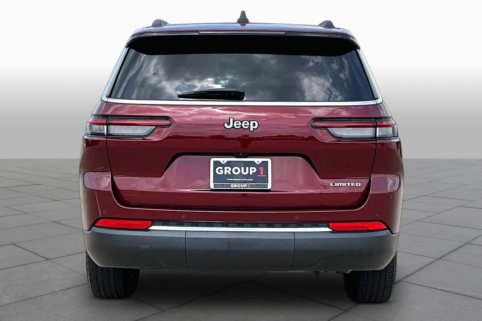 2024 Jeep Grand Cherokee L Limited Velvet Red Pearlcoat at Beck & Masten Kia