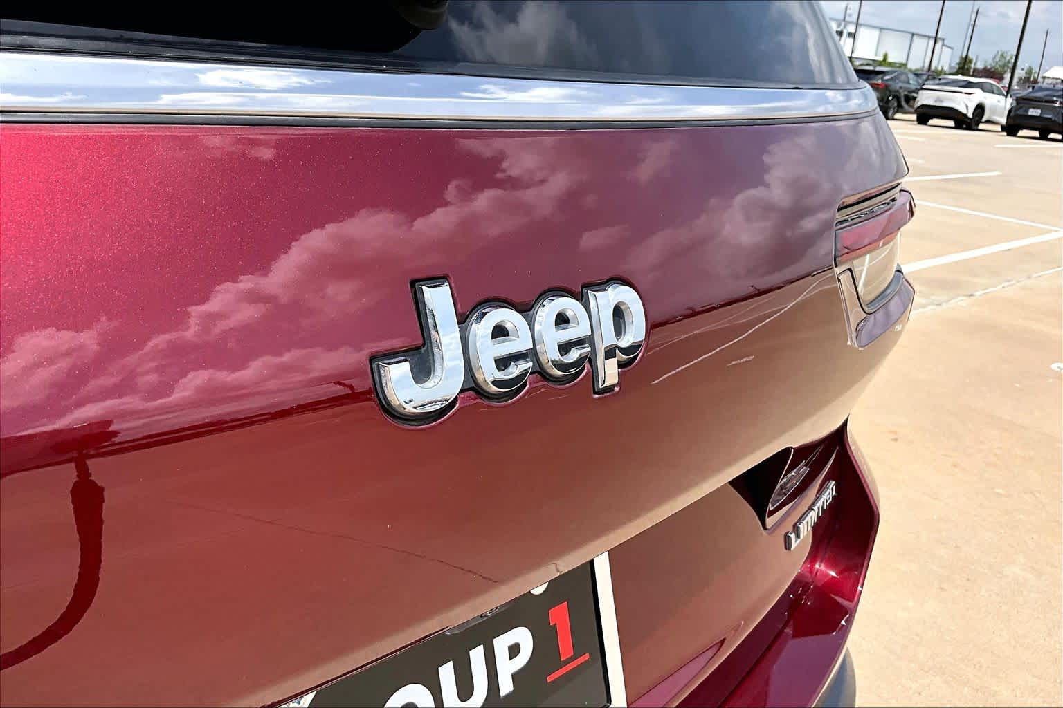 2024 Jeep Grand Cherokee L Limited Velvet Red Pearlcoat at Beck & Masten Kia