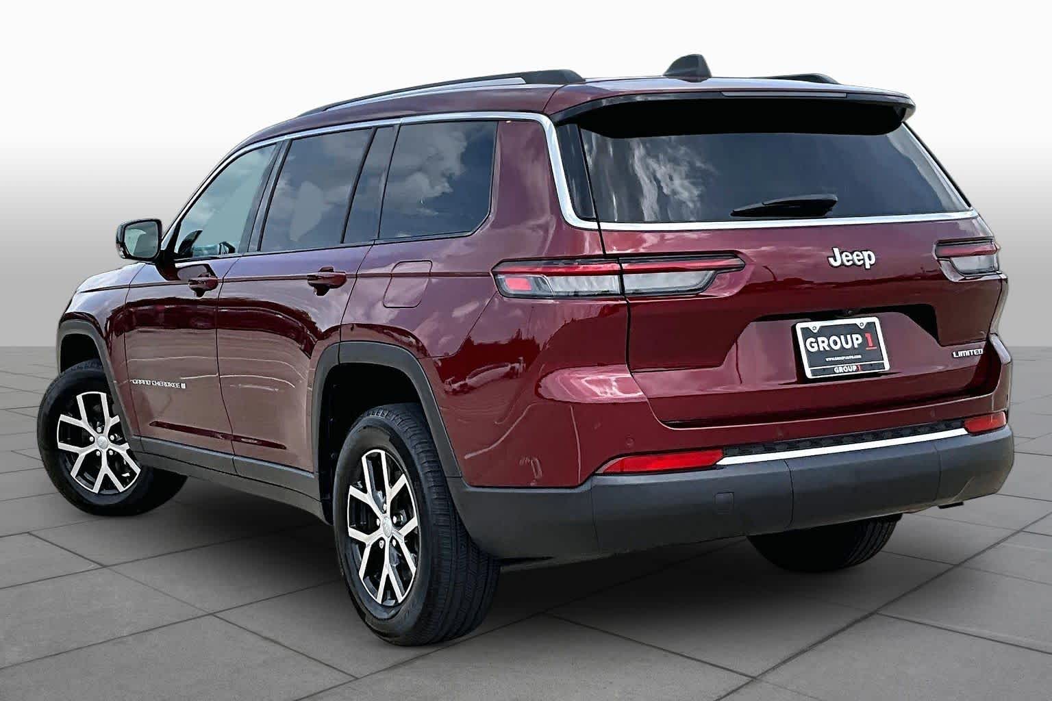 2024 Jeep Grand Cherokee L Limited Velvet Red Pearlcoat at Beck & Masten Kia