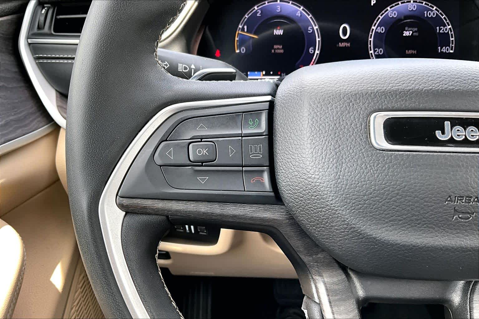2024 Jeep Grand Cherokee L Limited Velvet Red Pearlcoat at Beck & Masten Kia