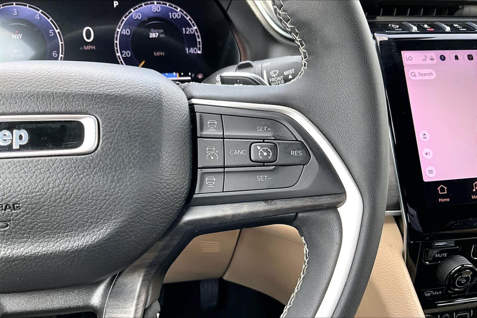 2024 Jeep Grand Cherokee L Limited Velvet Red Pearlcoat at Beck & Masten Kia