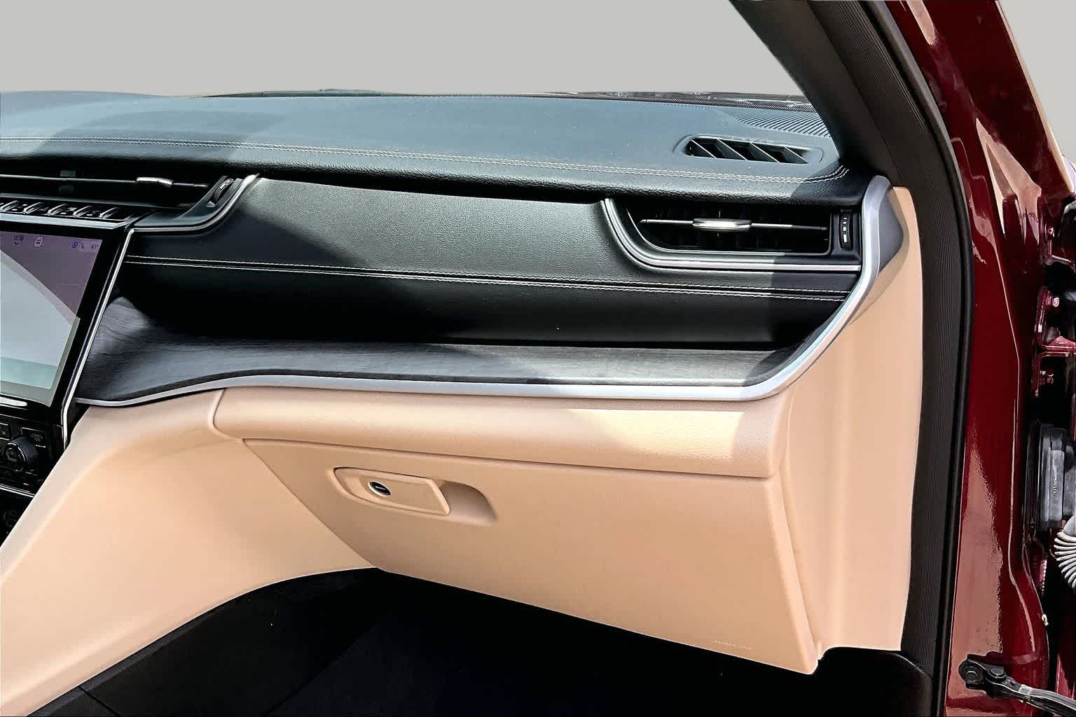 2024 Jeep Grand Cherokee L Limited Velvet Red Pearlcoat at Beck & Masten Kia