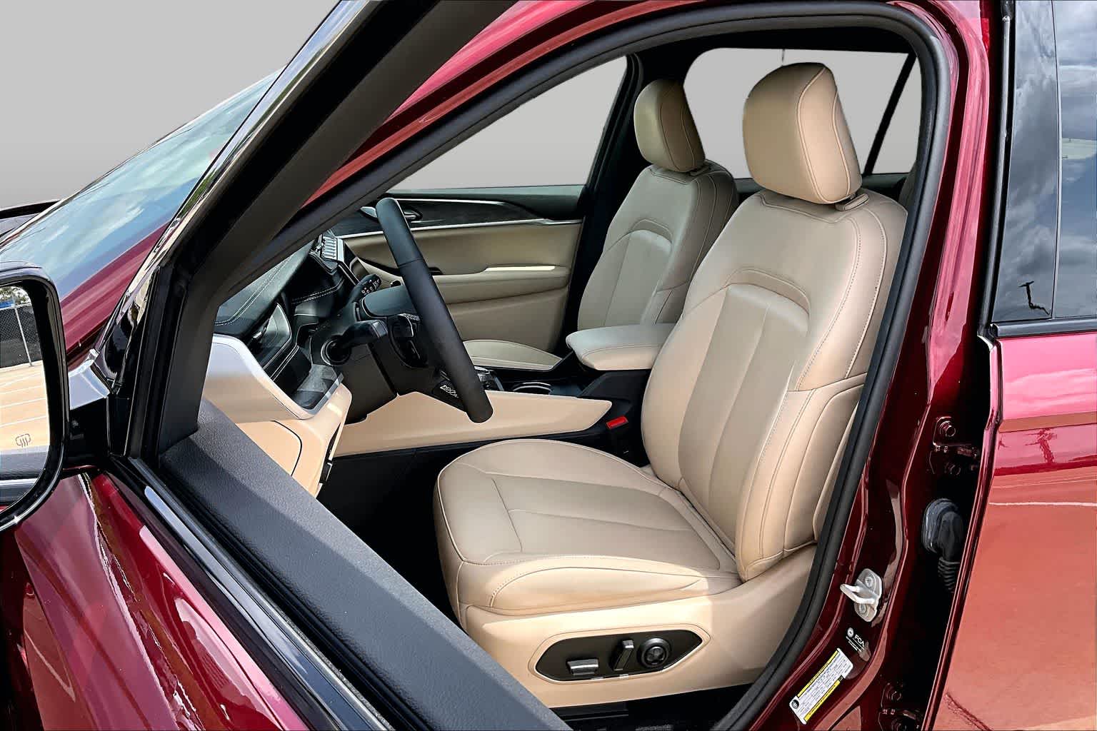 2024 Jeep Grand Cherokee L Limited Velvet Red Pearlcoat at Beck & Masten Kia