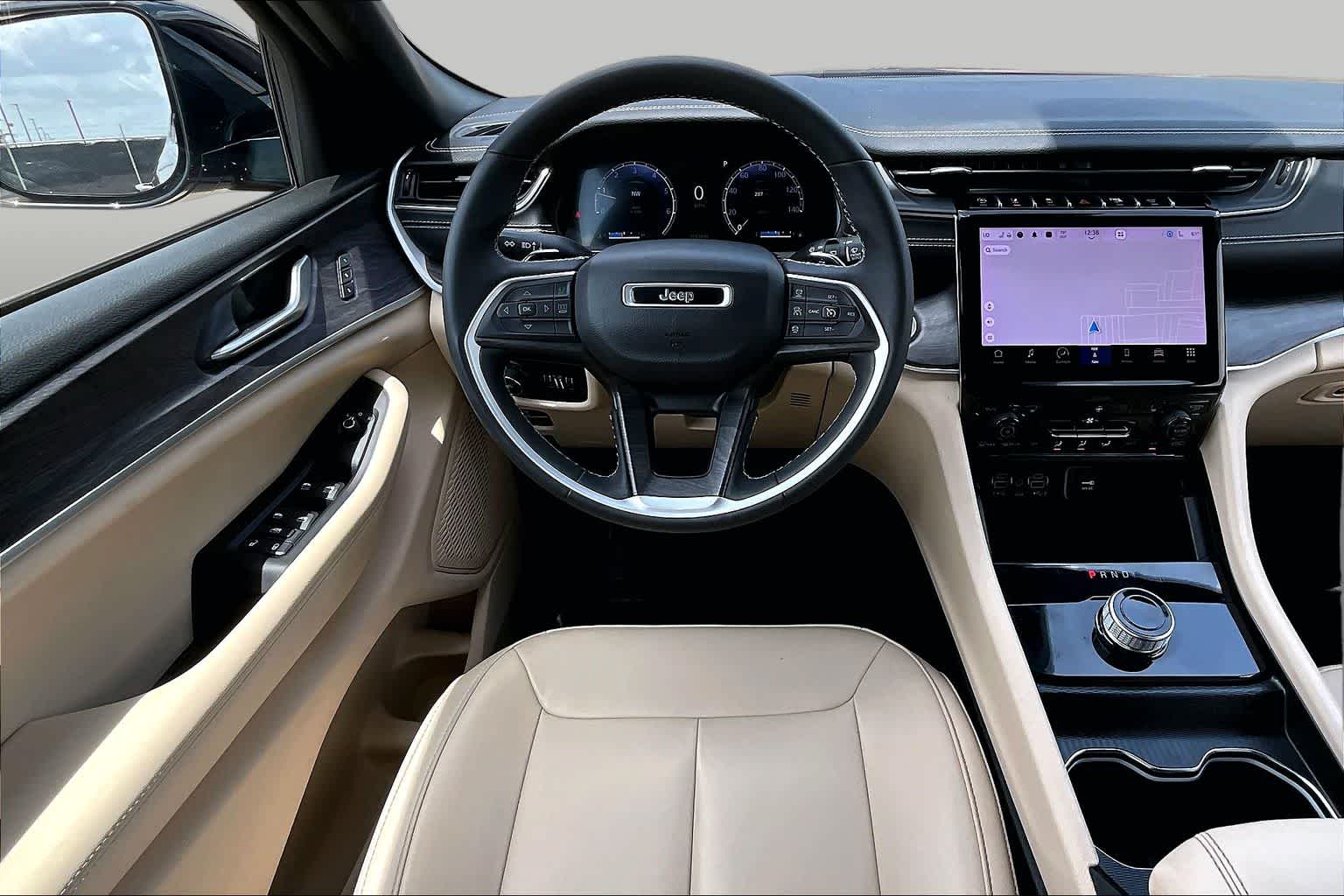 2024 Jeep Grand Cherokee L Limited Velvet Red Pearlcoat at Beck & Masten Kia