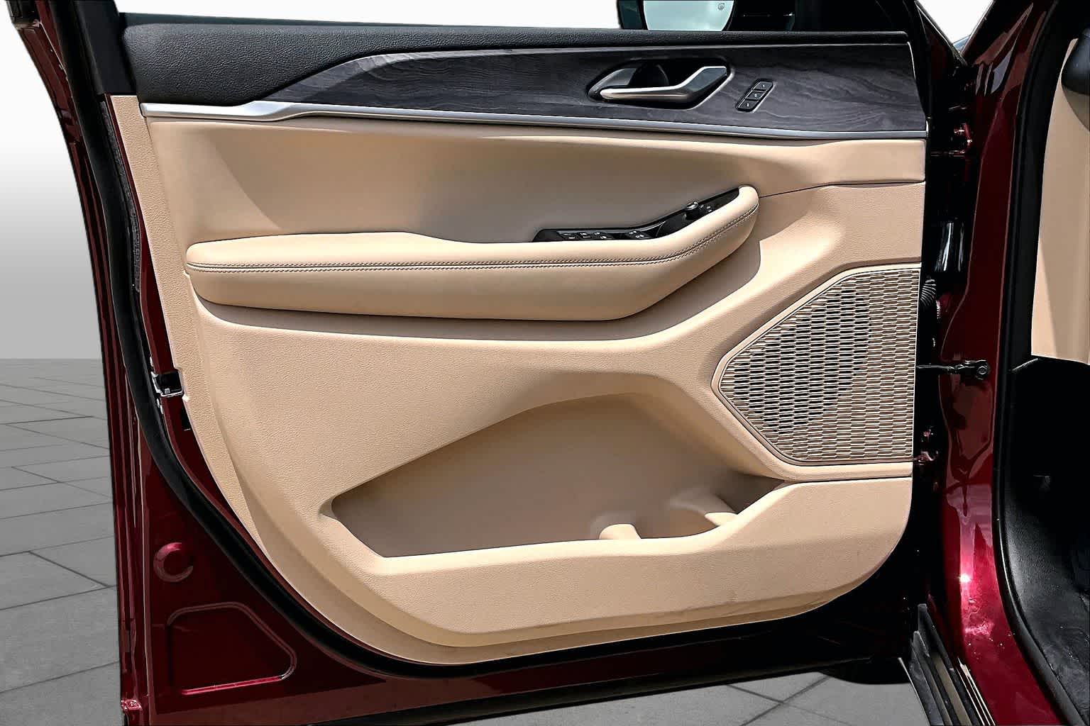 2024 Jeep Grand Cherokee L Limited Velvet Red Pearlcoat at Beck & Masten Kia