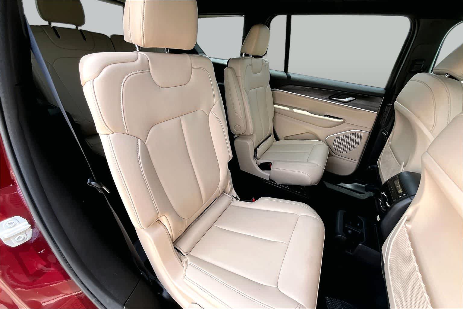 2024 Jeep Grand Cherokee L Limited Velvet Red Pearlcoat at Beck & Masten Kia